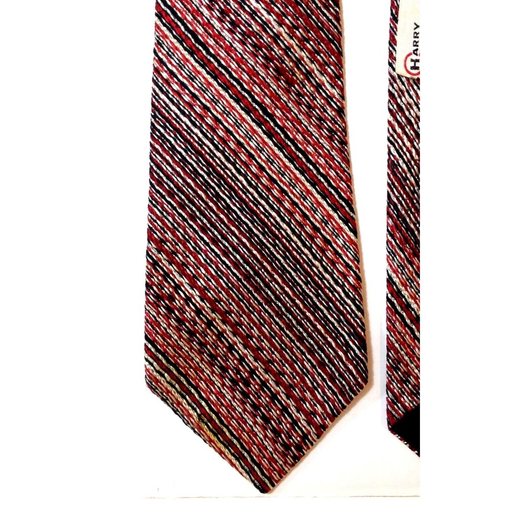 Vintage Harry Rothman Fifth Ave Neck Tie 59 x 3 5/8" Exclusive import From Italy